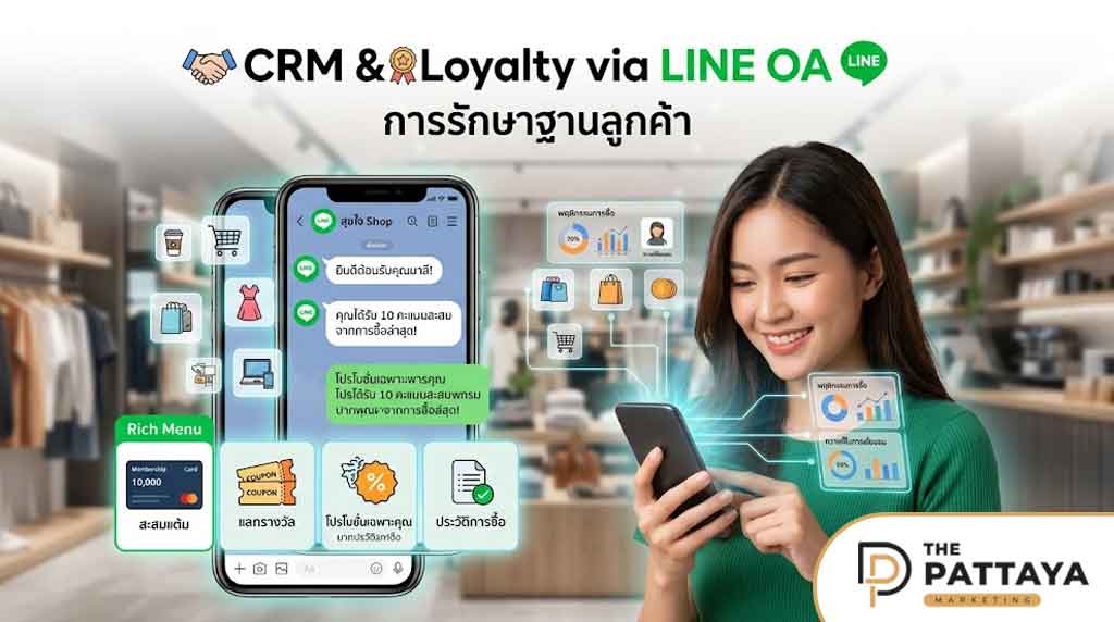 CRM & Loyalty via LINE OA